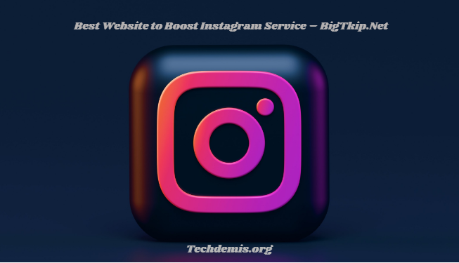 Website to Boost Instagram Service BigTkip Net