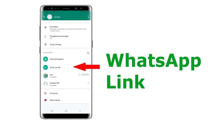 How to send group link on whatsapp